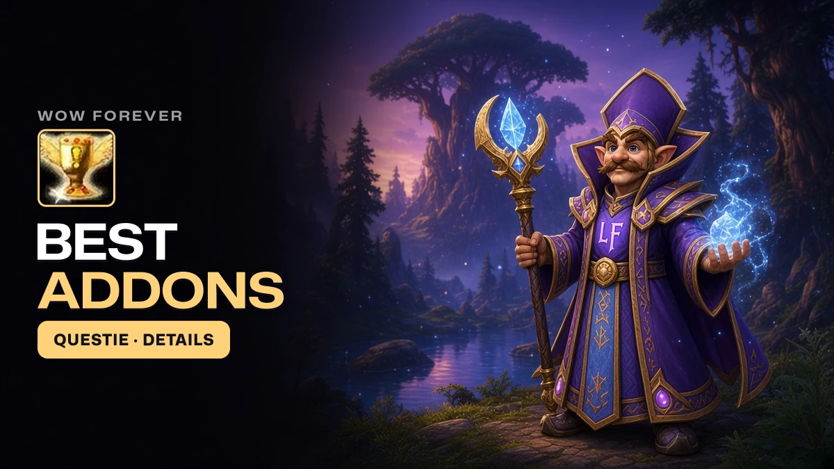 WoW Forever Addons: Questie, Details and the Best Setup