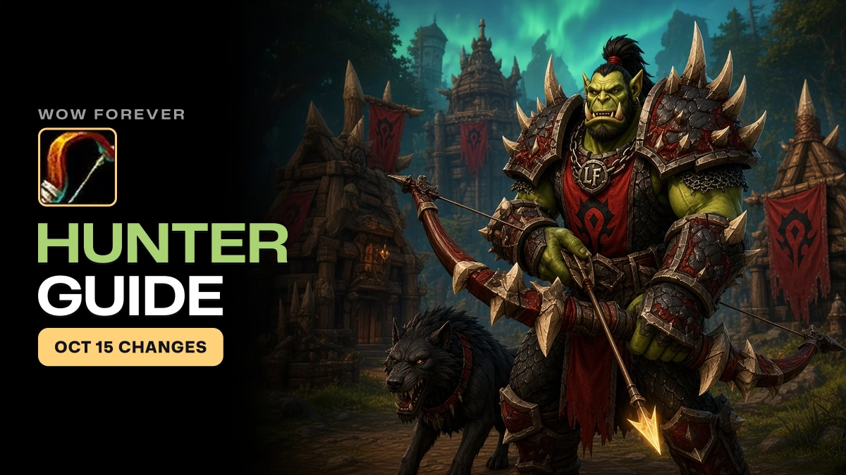 WoW Forever Hunter Guide: Changes, Pets, Leveling and Best Race