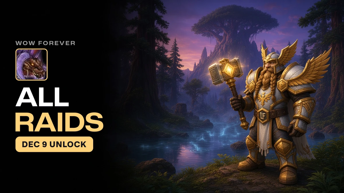 WoW Forever Raids Guide: Barrow Deeps, Hyjal Summit, Onyxia and the 9 December Unlock